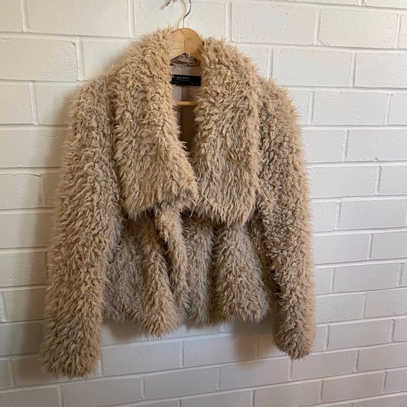 Beige Teddy Coat